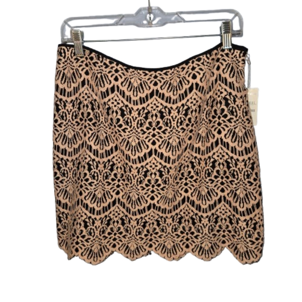 Nordstrom Chelsea 28 Lacy Embroidered Mini Skirt